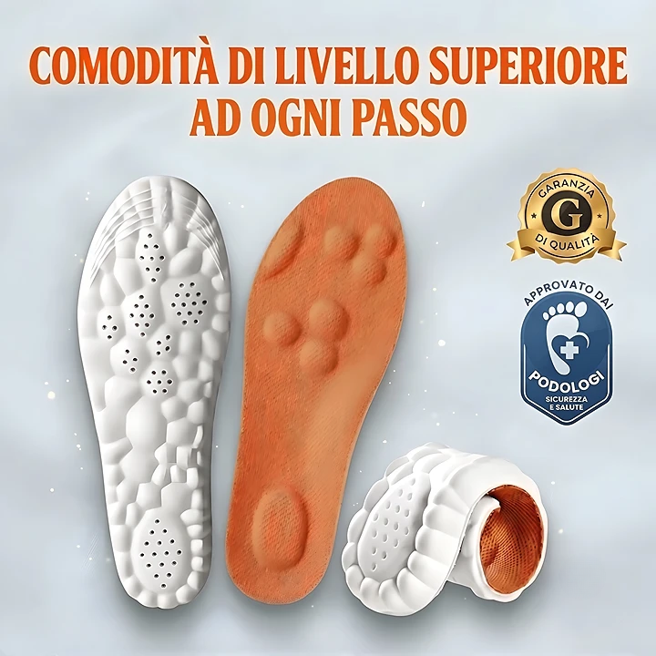 Cammina sulle Nuvole: Solette Ammortizzanti Ultra-Soffici